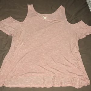 Cut out sleeve blouse